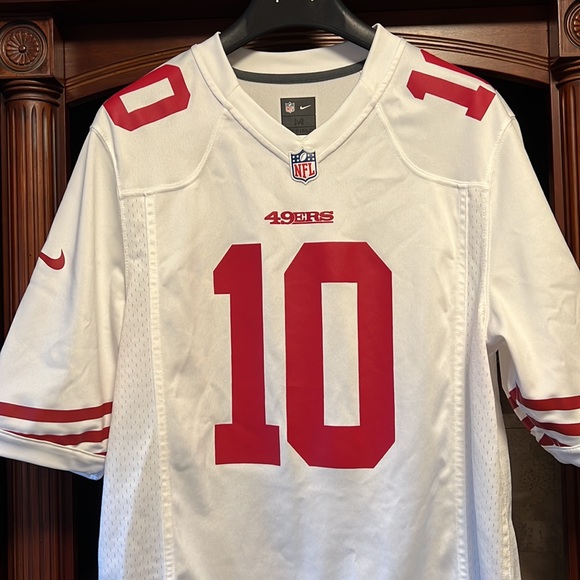 NIKE NFL SF 49ers Classic Jimmy GAROPPOLO #10 White JERSEY! - Picture 2 of 8
